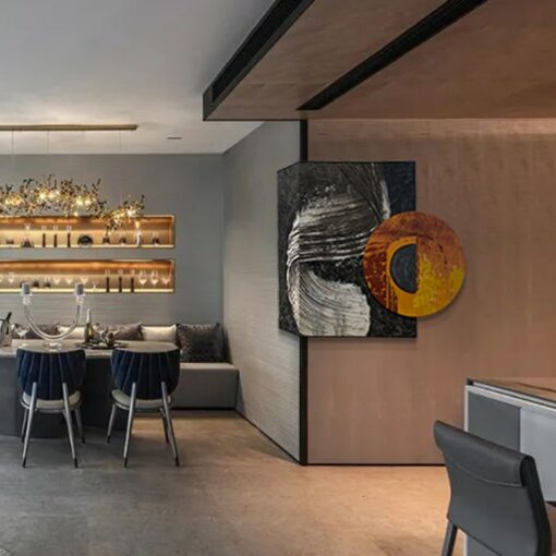 Tranh Sơn Dầu Decor Cạnh Tường