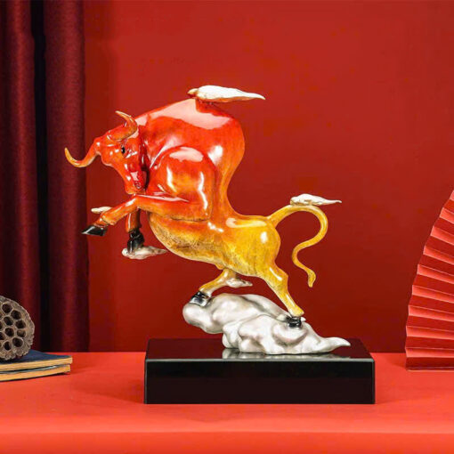 Tượng Bò Tót Tài Lộc