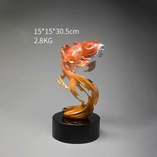 Tượng Cá Chép Vũ Môn Cát Tường