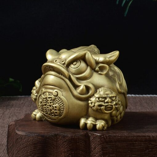 Tượng Cóc Thiềm Thừ Taplo Tụ Lộc An Khang