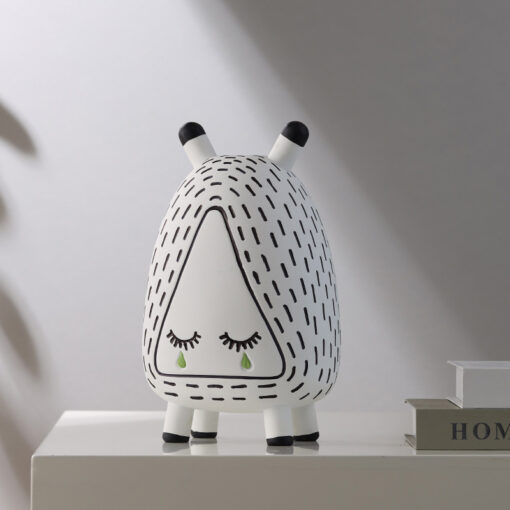 Tượng Động Vật Dễ Thương Decor Kệ Sách