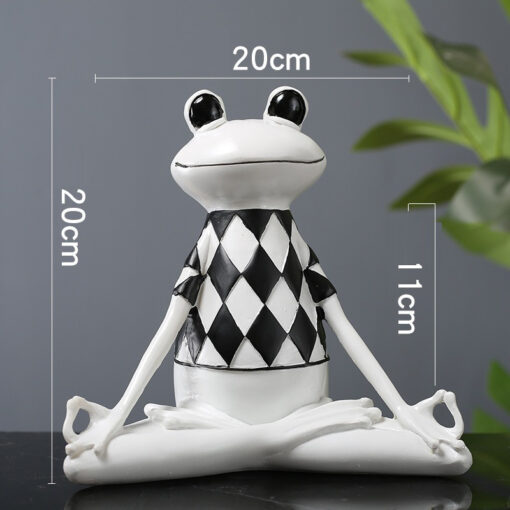 Tượng Ếch Tập Yoga