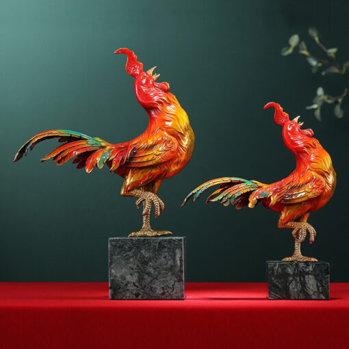 Tượng Gà Trống Gáy Bình Minh