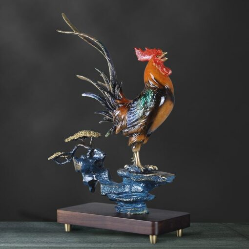 Tượng Gà Trống Nghệ Thuật Đón Bình Minh