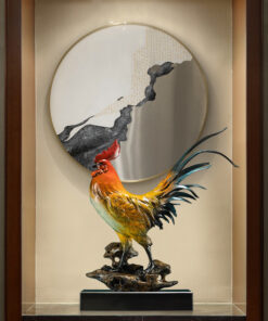 Tượng Gà Trống Vinh Hoa Phú Quý