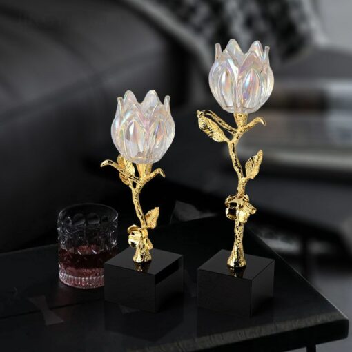 Tượng Hoa Mẫu Đơn Gốm
