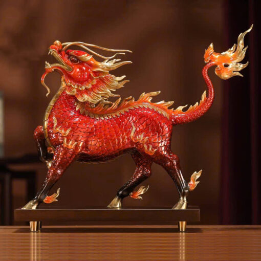 Tượng Kỳ Lân Phong Hỏa
