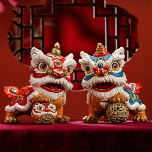Tượng Kỳ Lân Song Hỷ
