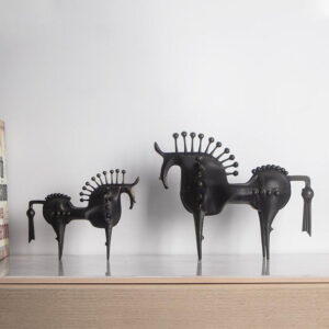 Tượng Ngựa Sắt Huyền Bí - Công Decor Pro