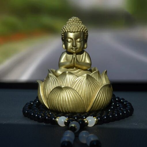 Tượng Phật An Nhiên Hoa Sen Taplo