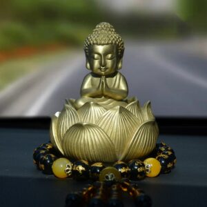 Tượng Phật An Nhiên Hoa Sen Taplo - Công Decor Pro