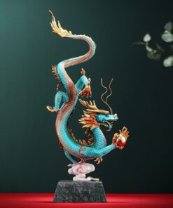 Tượng Phượng Bay Phượng Múa Hài Hòa Âm Dương