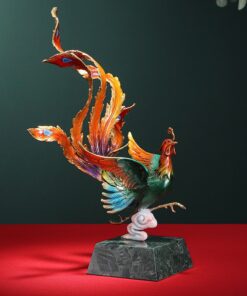 Tượng Phượng Bay Phượng Múa Hài Hòa Âm Dương