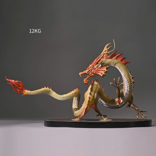 Tượng Rồng Uốn Lượn Mạnh Mẽ