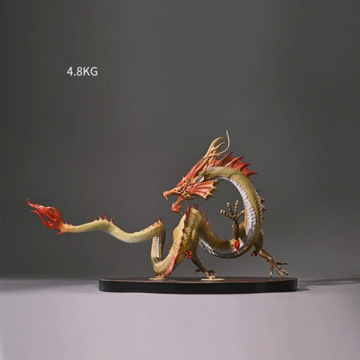 Tượng Rồng Uốn Lượn Mạnh Mẽ