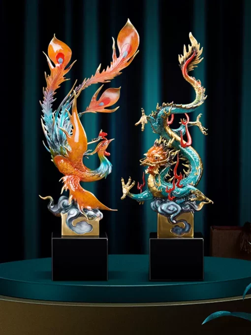 Tượng Rồng và Phượng Phong Thủy