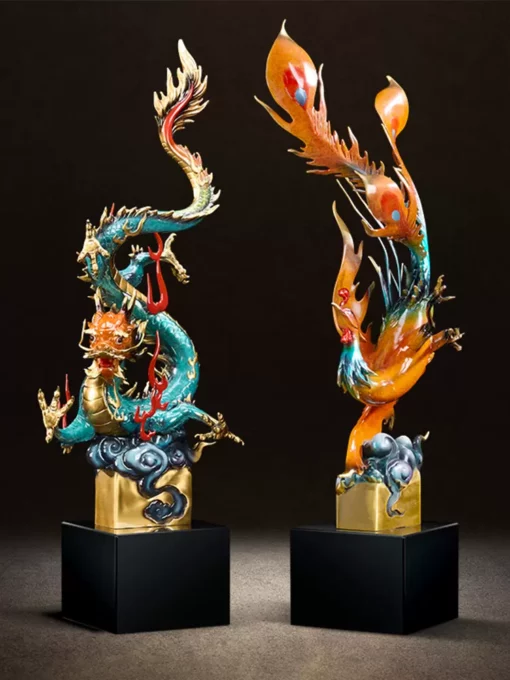 Tượng Rồng và Phượng Phong Thủy