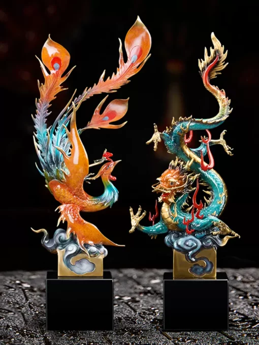 Tượng Rồng và Phượng Phong Thủy
