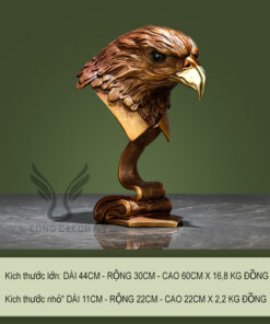 Tượng Đầu Đại Bàng Uy Lực