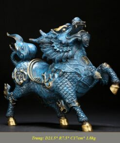 Tượng Thánh Mã Kỳ Lân Bằng Đồng